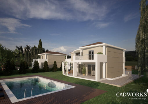 Residence in Megali Rachi with a magnificent view