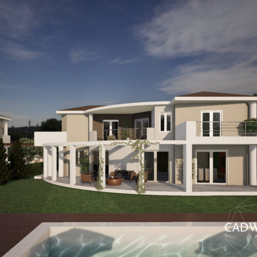 Κατοικία στην Μεγάλη Ράχη με μαγευτική θέα