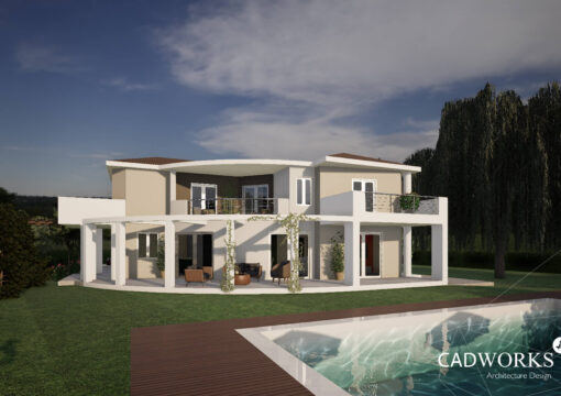 Residence in Megali Rachi with a magnificent view