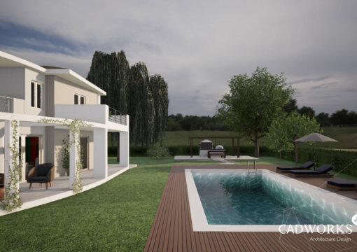 Residence in Megali Rachi with a magnificent view