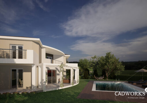 Residence in Megali Rachi with a magnificent view