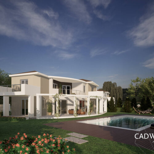 Κατοικία στην Μεγάλη Ράχη με μαγευτική θέα