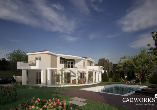 Residence in Megali Rachi with a magnificent view
