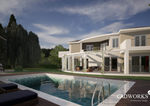 Residence in Megali Rachi with a magnificent view