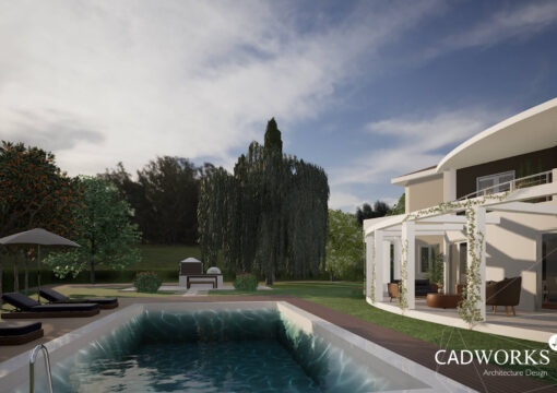 Residence in Megali Rachi with a magnificent view