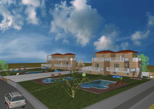 Residence in Politika near the sea