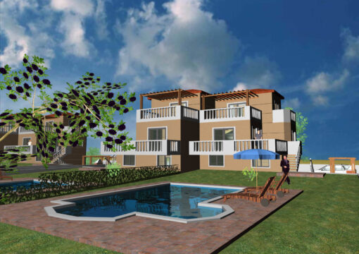 Residence in Politika near the sea