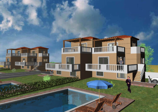 Residence in Politika near the sea