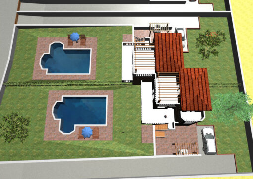Residence in Politika near the sea