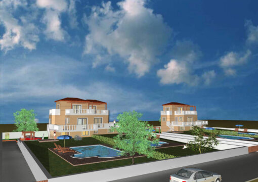 Residence in Politika near the sea
