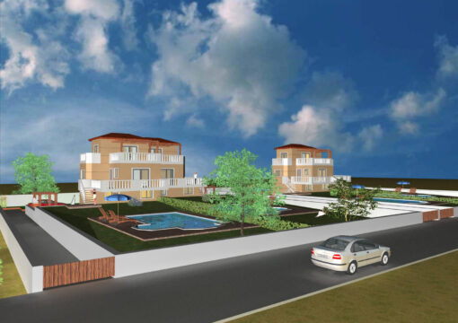 Residence in Politika near the sea