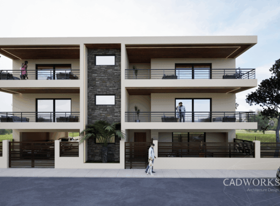 Apartment complex in Drosia