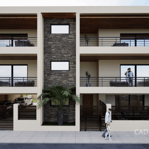 Apartment complex in Drosia