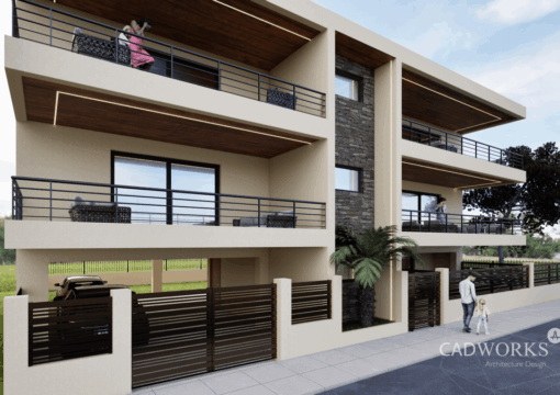 Apartment complex in Drosia